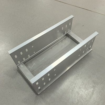 Buy Anodizing Aluminum Cable Tray Wall Mounted Or Floor Mounted For Easy Installation online manufacture