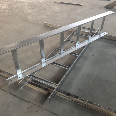 kopen Ladder Rung Galvanized Steel Trough Type Cable Tray 3m-6m Lengte voor industriële en zware werkzaamheden online manufacture
