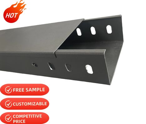 Beli Powder Coated Ladder Tray Cable Trunking Slotted Steel Gi Untuk Sistem Manajemen Kabel online manufacture