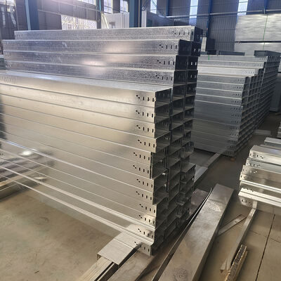Harga yang bagus Overhead Slotted Cable Tray Data Center Structured Cabling Support System for Server Rooms on line