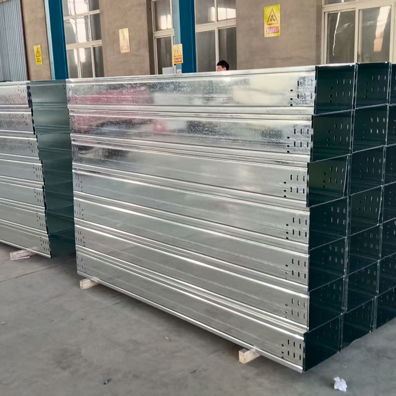 High Strength Cable Tray New Type Slotted Tray For Industrial & Construction Cable Laying