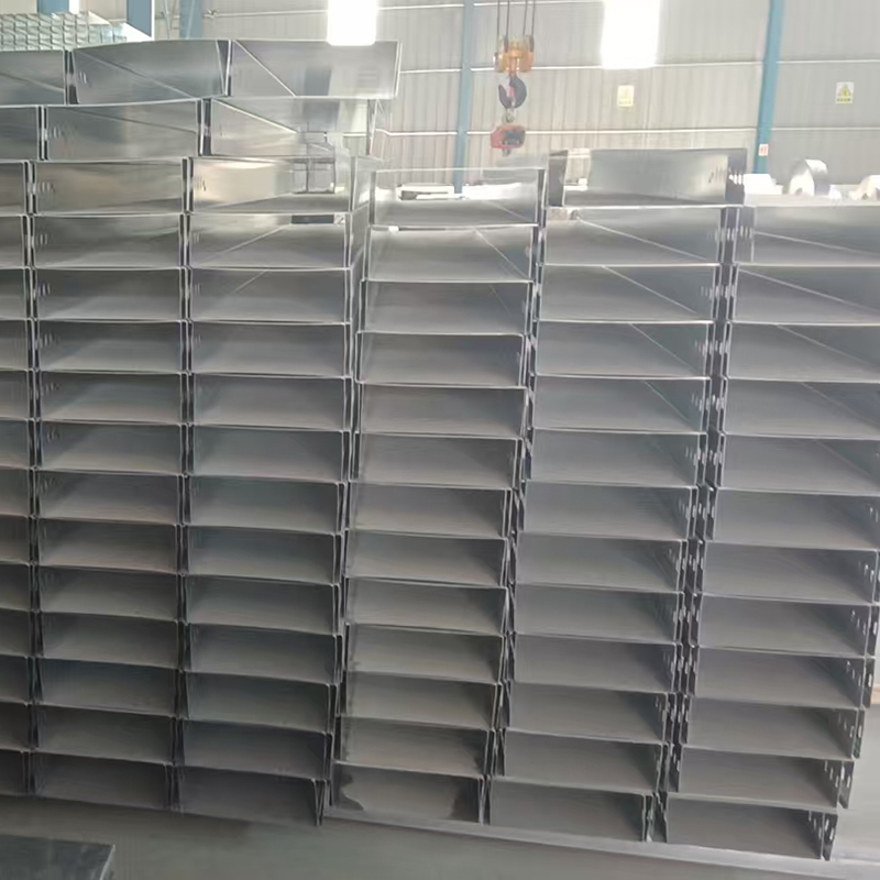 300*100 Stainless Steel With Polished Perforated Cable Tray Slotted Cable Tray Cable Duct