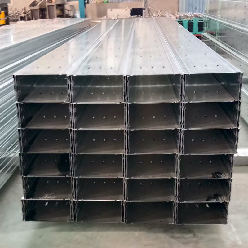 Professional factory Hot selling SS304 Electric Channel Cable Tray 100*50mm carbon steel cable trunking