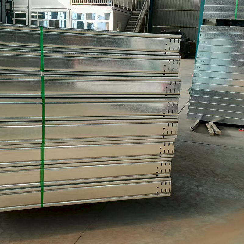Cable Tray Steel Galvanized Metal Iron Wire Trough Type Ladder Style 200*100 Cable Tray Fireproof Spray Coating