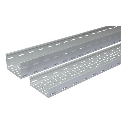 Dobra cena. Taca kablowa aluminiowa z otworami 3m-6m, wytrzymała, trwała, do zarządzania kablami w Internecie