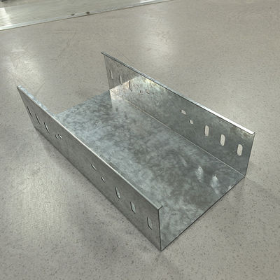 Quality 2m-6m Length Galvanized Cable Tray Wall Mounted Durable Easy Install Industrial Commercial Wiring Support factory