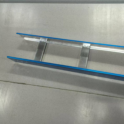 Goede prijs. Corrosiebestendigheid Zilveren aluminium ladder type kabelbak Industriële kabel organisatie online
