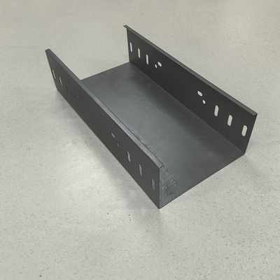 ভালো দাম Steel Slotted Cable Tray Galvanized 3m Outdoor Wall Mount Complete Mounting Kit Brackets Couplers Cover Included অনলাইন