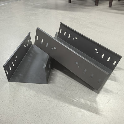Quality Aluminum Ladder Slotted Cable Tray 50mm x 25mm Wall Mount Corrosion Resistant Lightweight Cable Support System factory