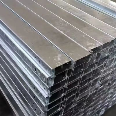 Giá tốt. Khay cáp thép đục lỗ mạ kẽm nhúng nóng Xử lý bề mặt chống ăn mòn trực tuyến