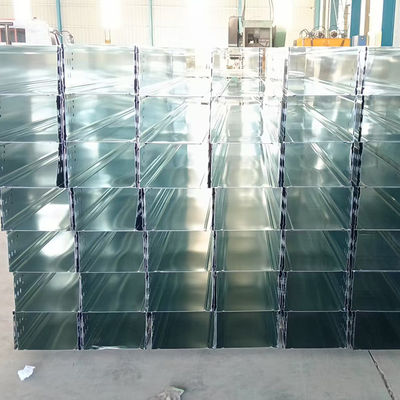 Good price Screws Installation Galvanized Wireway Cable Tray Strong Durable Easy Install Wall Mounted 30-500mm Side Rail online