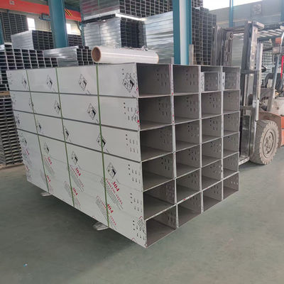 Goede prijs. Gegalvaniseerd stalen kabelbak met gleuf 50 mm x 25 mm gesloten trog afdekking elektrische bedrading corrosie bescherming online