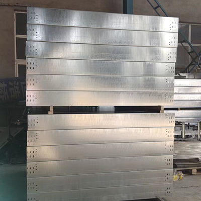 Bom preço. Calha de cabos de ponte de grande vão de alta qualidade, bandeja de escada de aço carbono galvanizado, à prova de fogo, zinco galvanizado a quente, bandeja de grande vão on-line