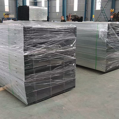 Harga yang bagus Sistem Tray Kabel Berlubang Hot Dip Galvanized Steel HDG Ventilated Heavy Duty Industrial Grade on line