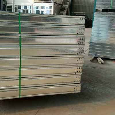 Cable Tray Thép galvanized Metal Iron Wire Trough Type Ladder Style 200 * 100 Cable Tray Fireproof Spray Coating