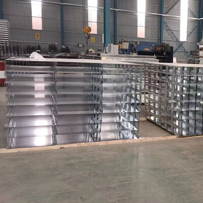Un buen precio. Bandeja de cables de acero galvanizado recta de alta resistencia, tamaños de conductos de cables para cableado estructurado en línea