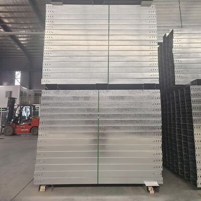 Good price Industrial Construction Galvanized Ladder Cable Tray 1.2mm Thick Custom Color Corrosion Resistant online