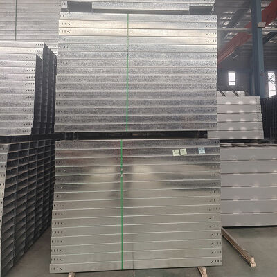 Good price High Corrosion Resistance Galvanized Cable Tray Customizable Sizes Easy Installation Metal Trough Box online